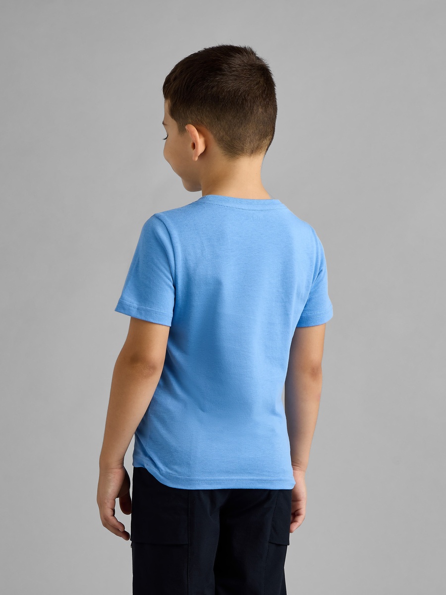 Skate Print Cotton T-Shirt