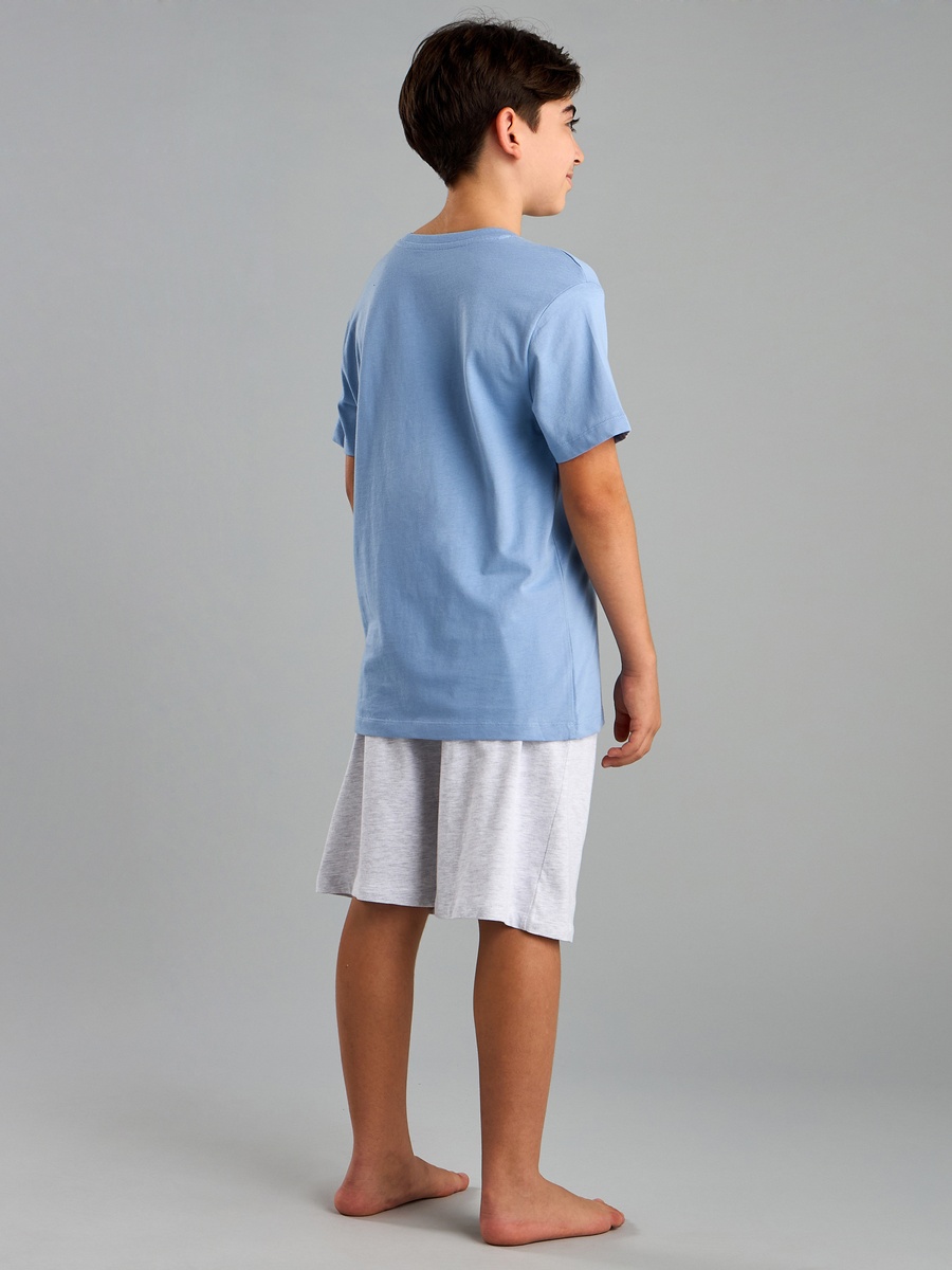 Pack of 2 - Printed Cotton T-Shirts and Pyjamas
