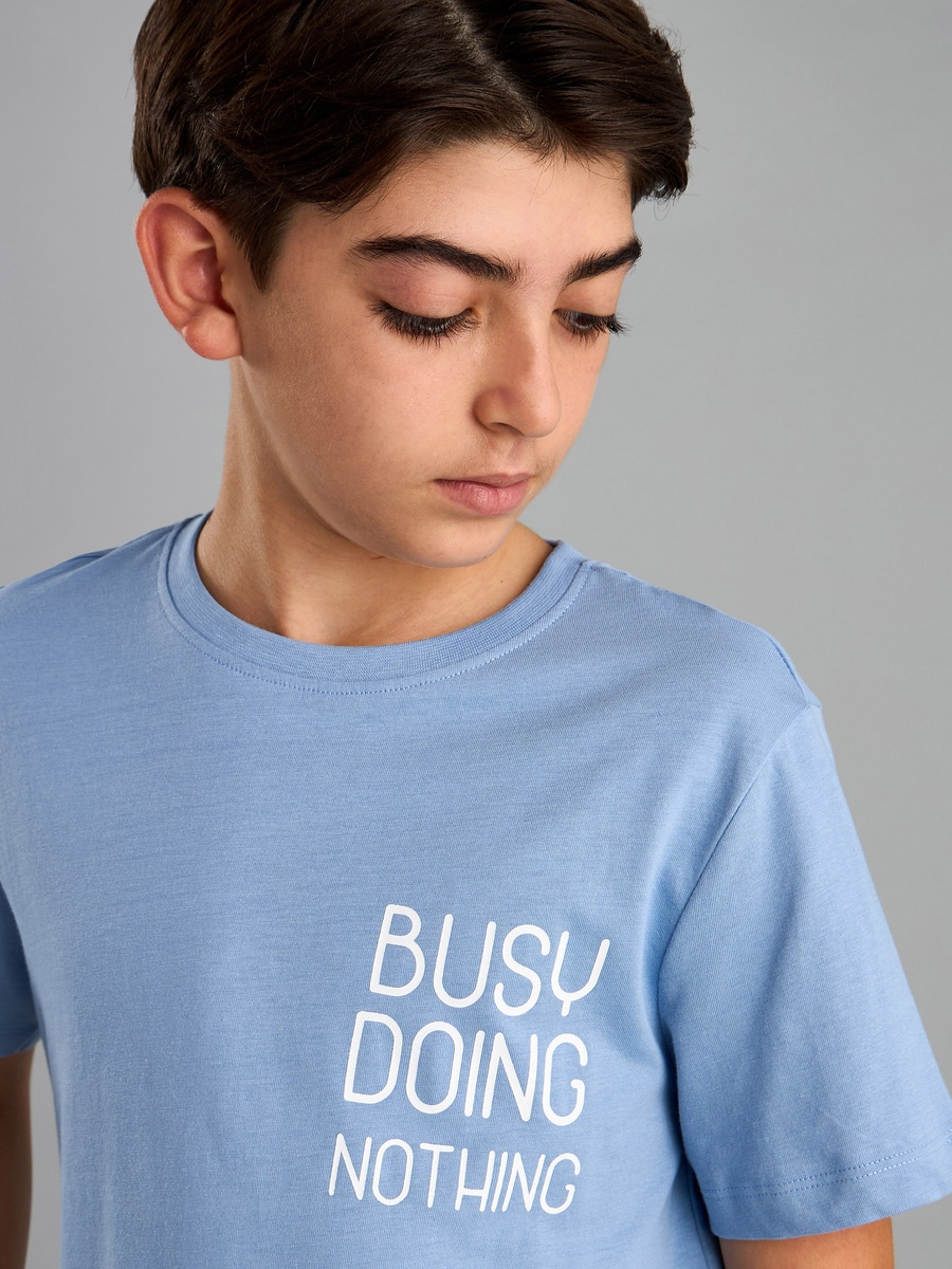Pack of 2 - Printed Cotton T-Shirts and Pyjamas