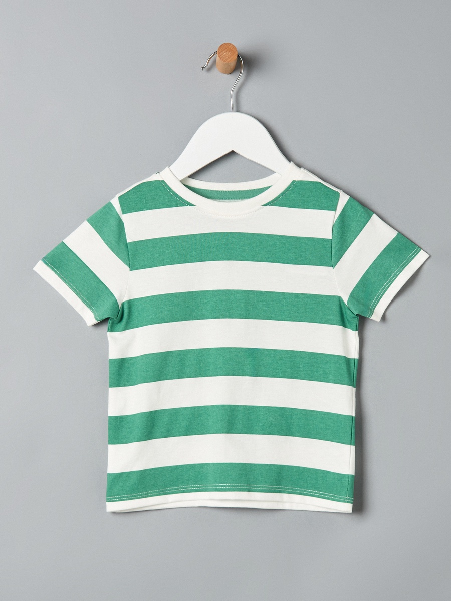 Striped Cotton T-Shirt