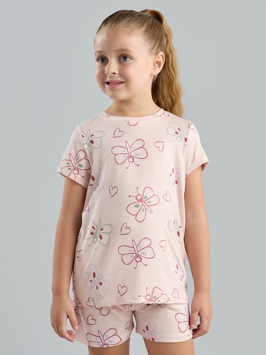 Butterfly Print Pyjama Set