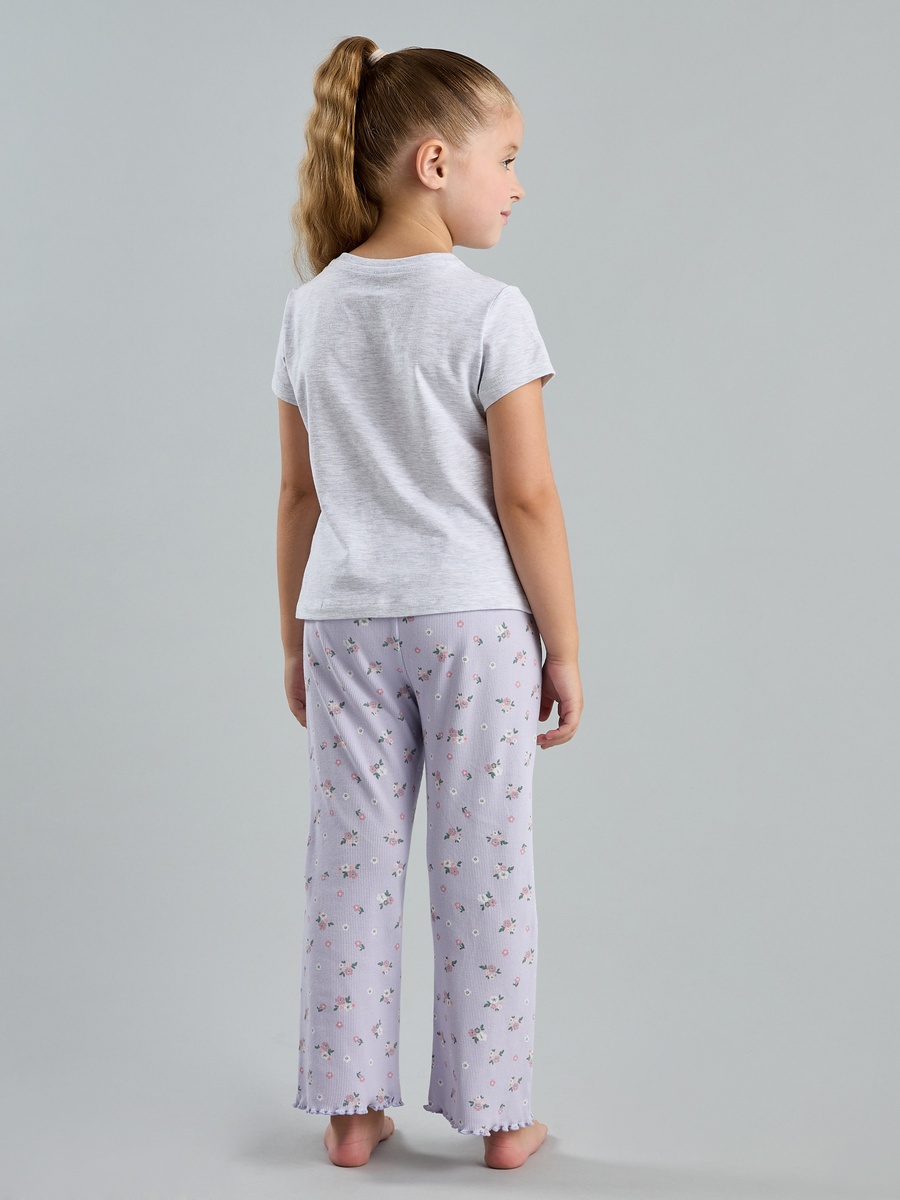 Floral Print Cotton Pyjama Set