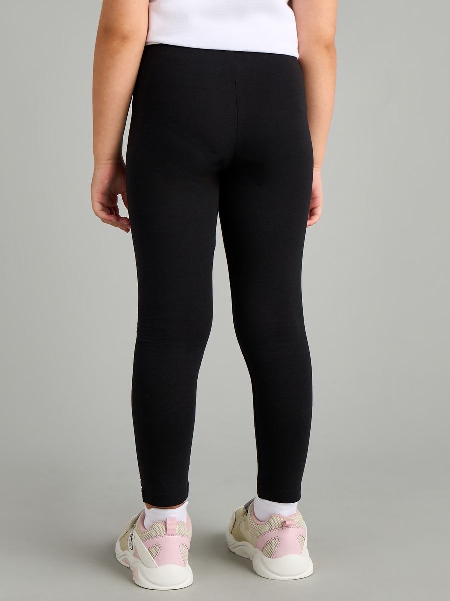 Slogan Side Stripe Leggings