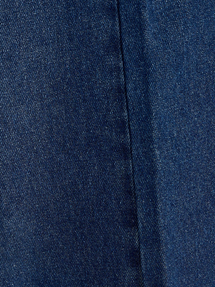 Overlapped Wide Leg Jeans