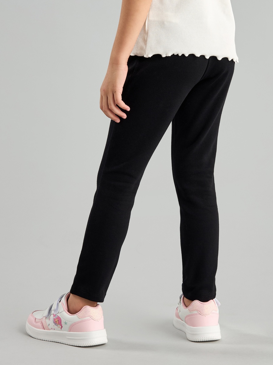 Pintuck Detail Jeggings