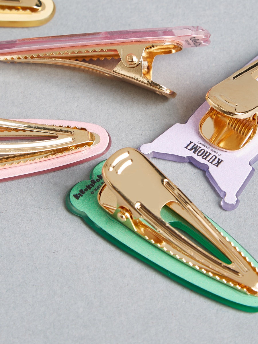 Pack of 6 - Kuromi Detail Hair Clip