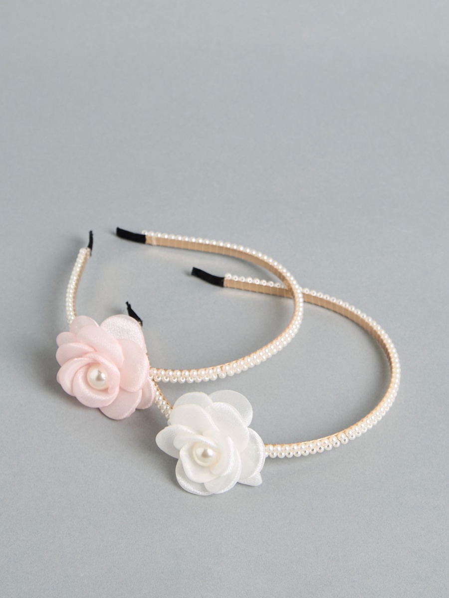 Pack of 2 - Floral Accent Hairband