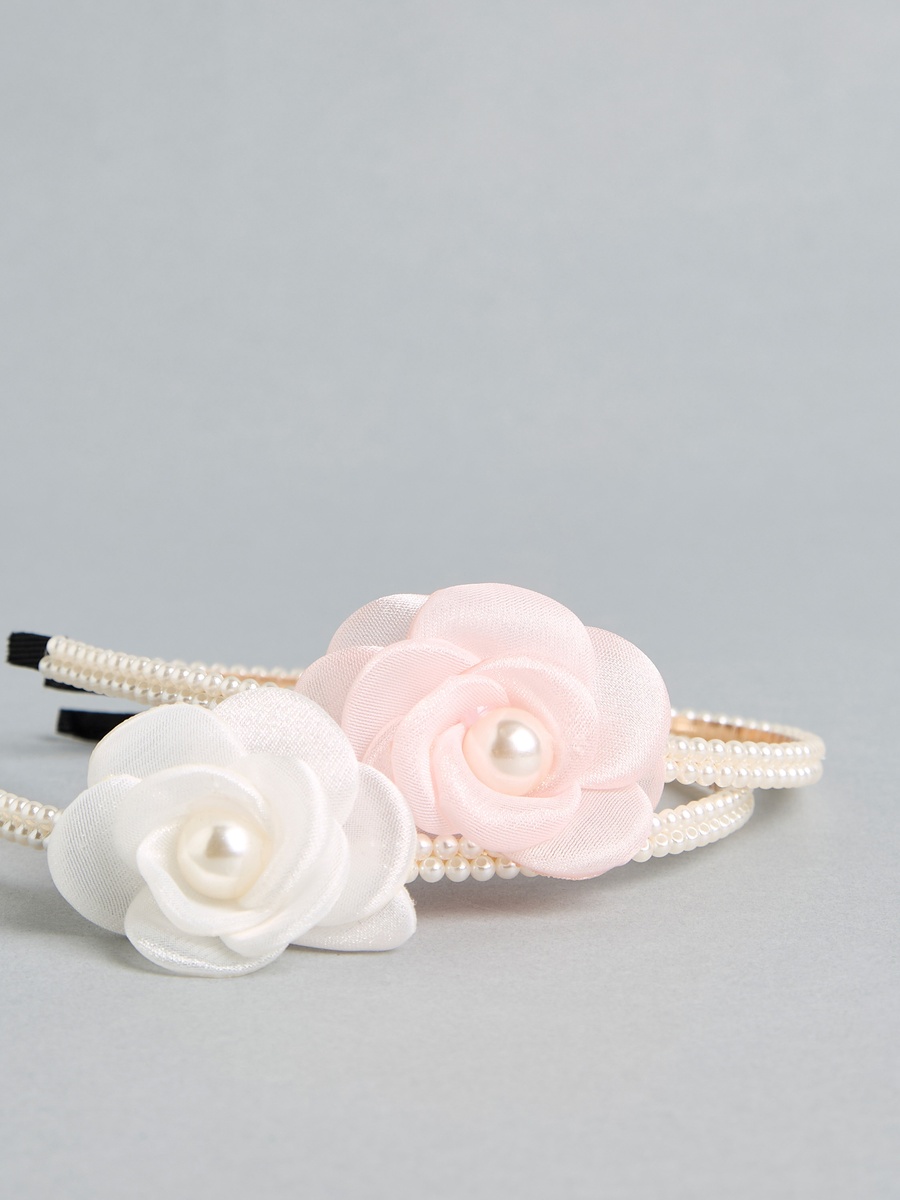 Pack of 2 - Floral Accent Hairband