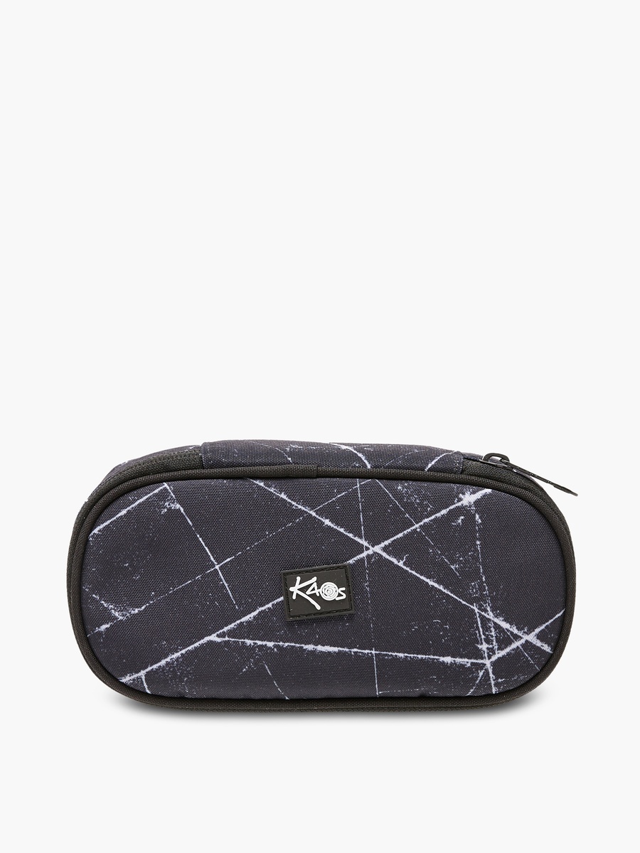 Printed Pencil Pouch with Zip Closure
