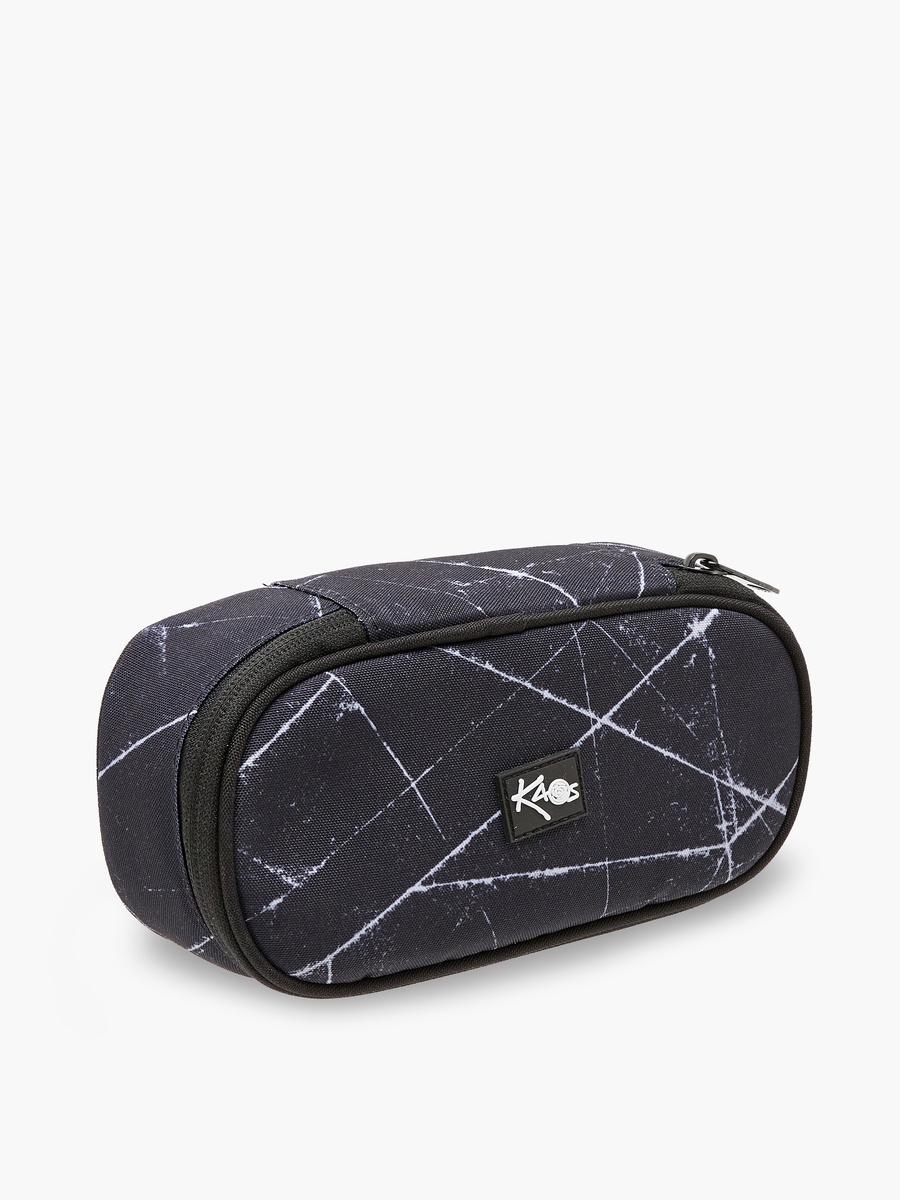 Printed Pencil Pouch with Zip Closure