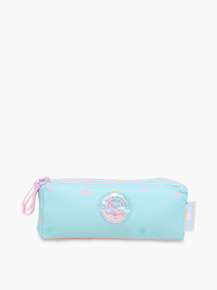 Printed Pencil Pouch with Zip Closure