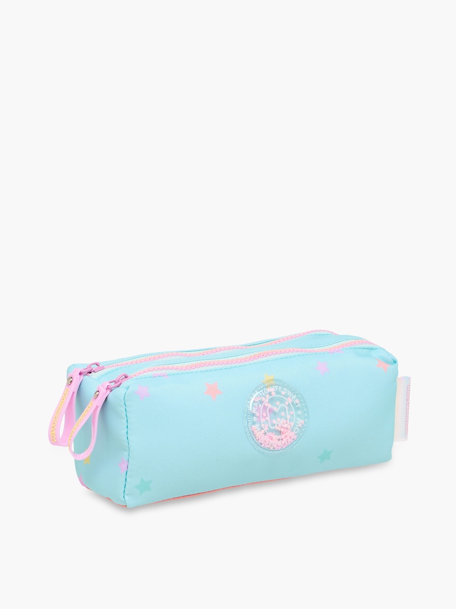 Printed Pencil Pouch with Zip Closure