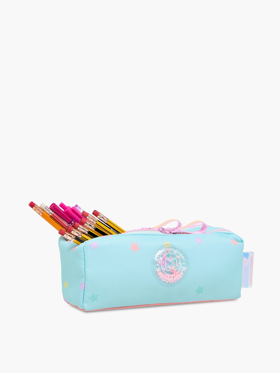 Printed Pencil Pouch with Zip Closure