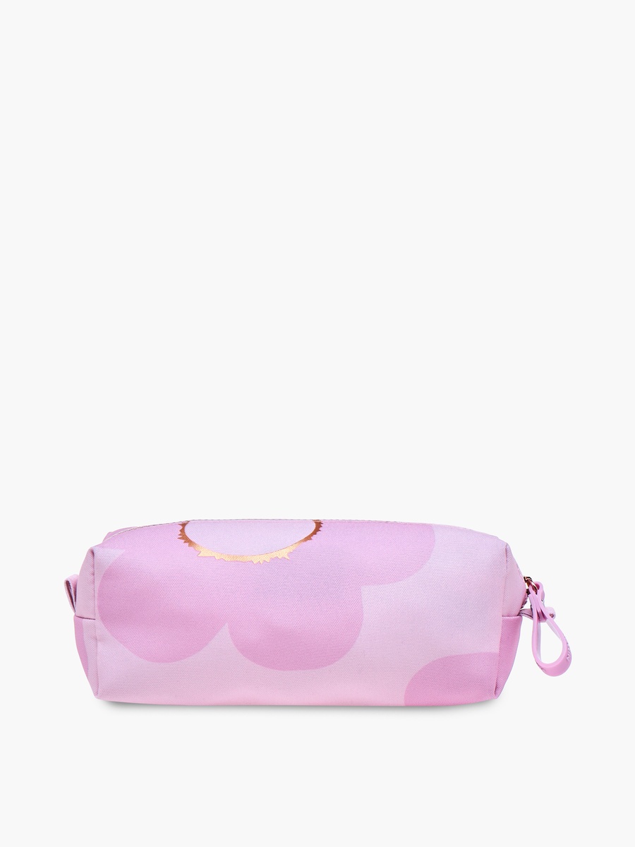 Floral Print Pencil Pouch with Zip Closure