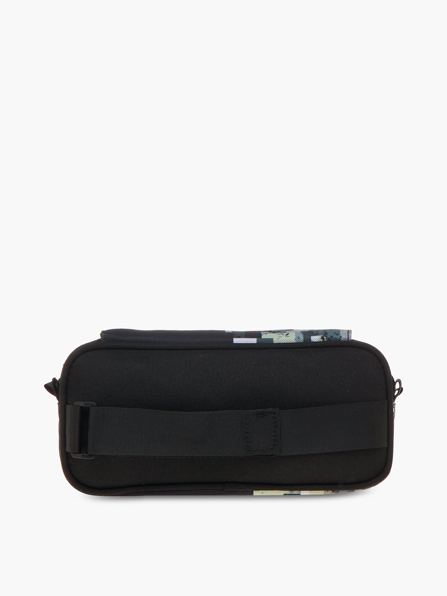 Pixel Print Pencil Pouch with Zip Closure