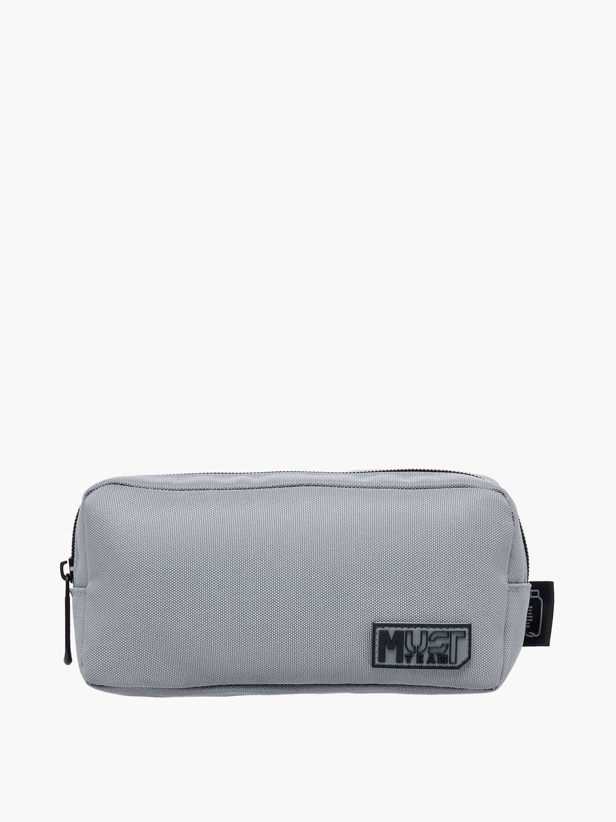 Solid Pencil Pouch with Zip Closure