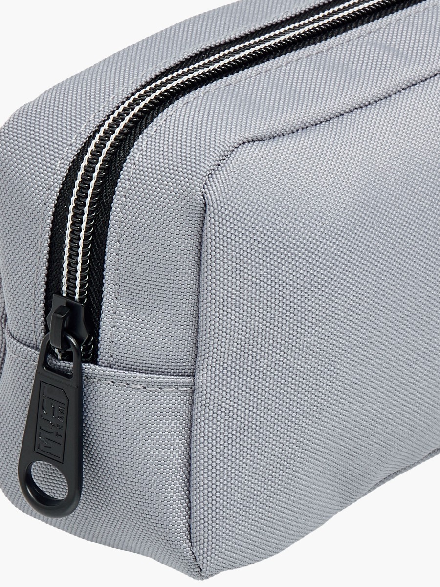 Solid Pencil Pouch with Zip Closure