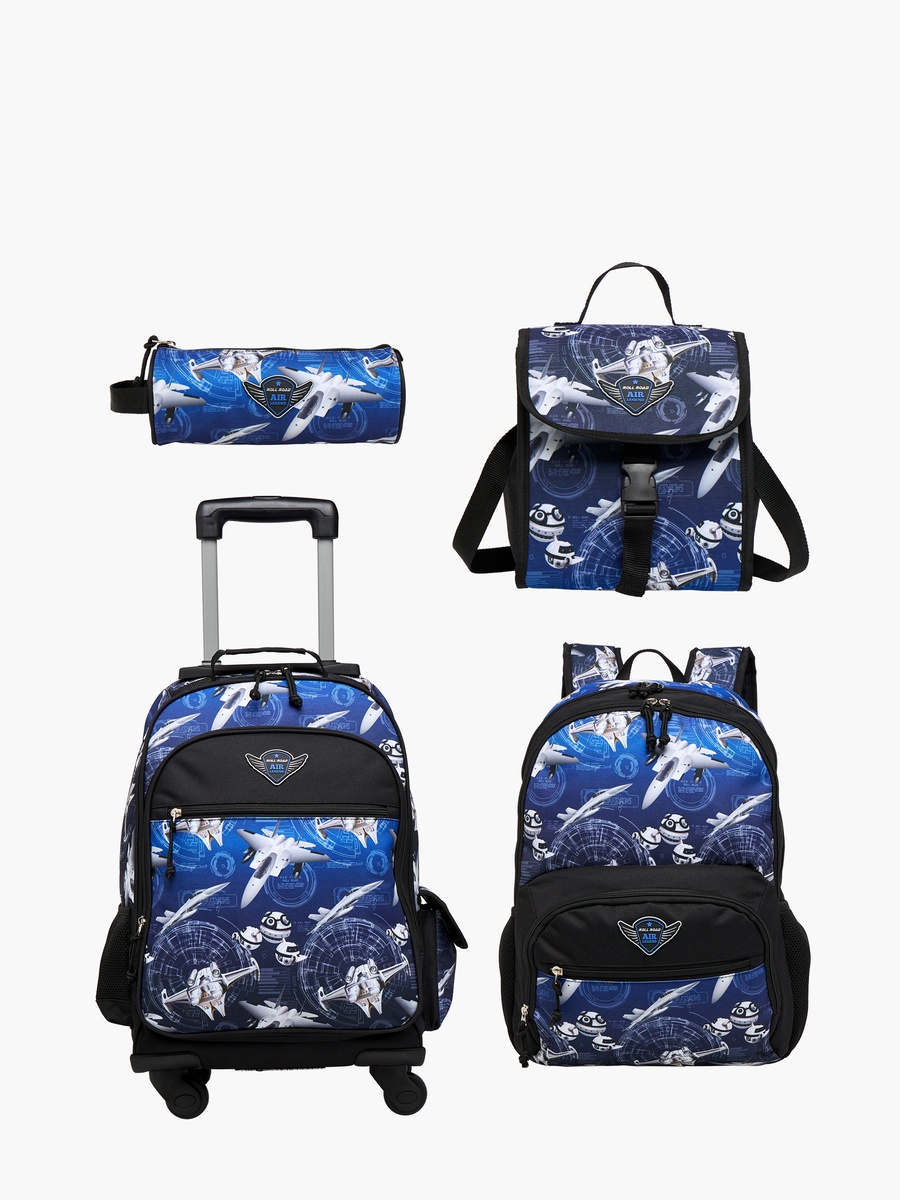 Air Force Print Pencil Pouch with Zip Closure