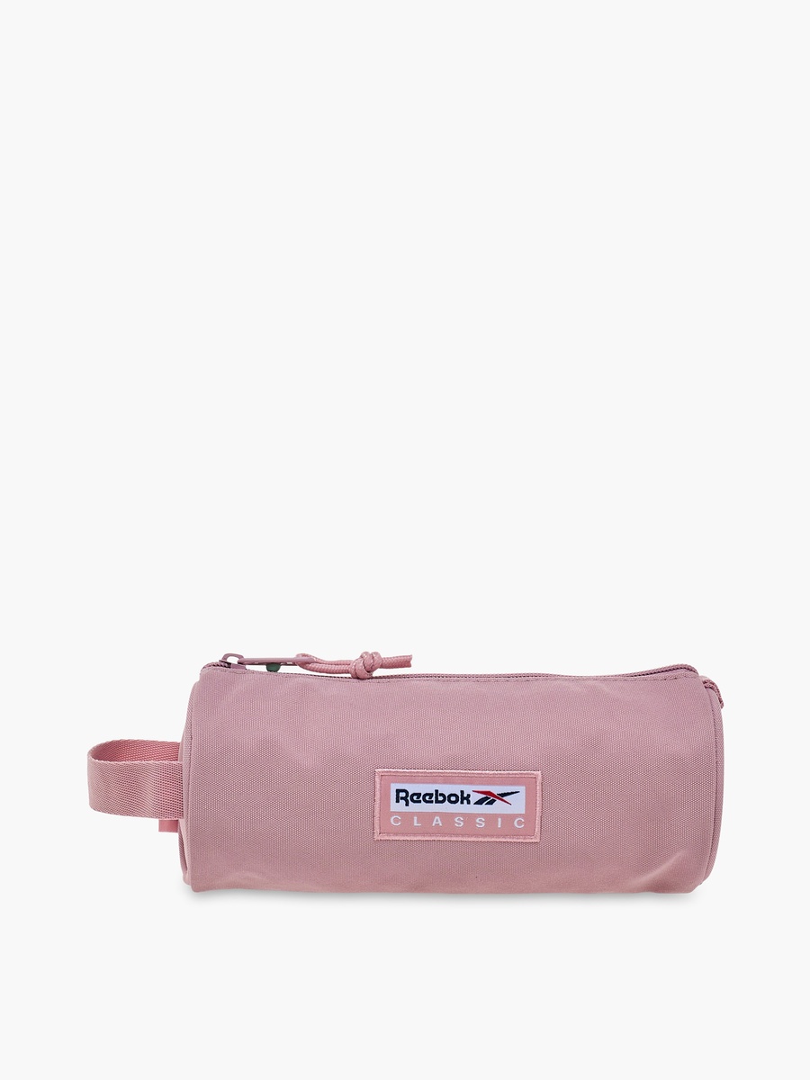 Applique Detail Pencil Pouch with Zip Closure