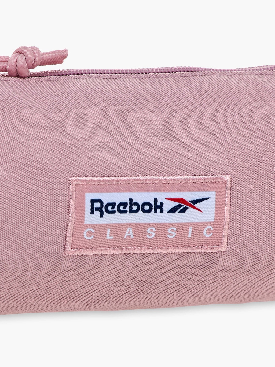 Applique Detail Pencil Pouch with Zip Closure