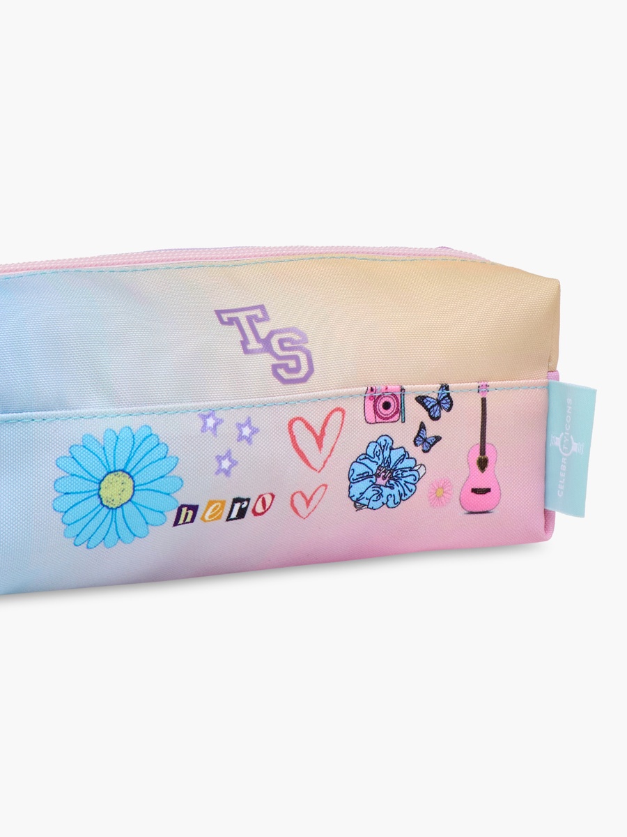 Celebrity Icons Taylor Swift Pencil Pouch with Zip Closure