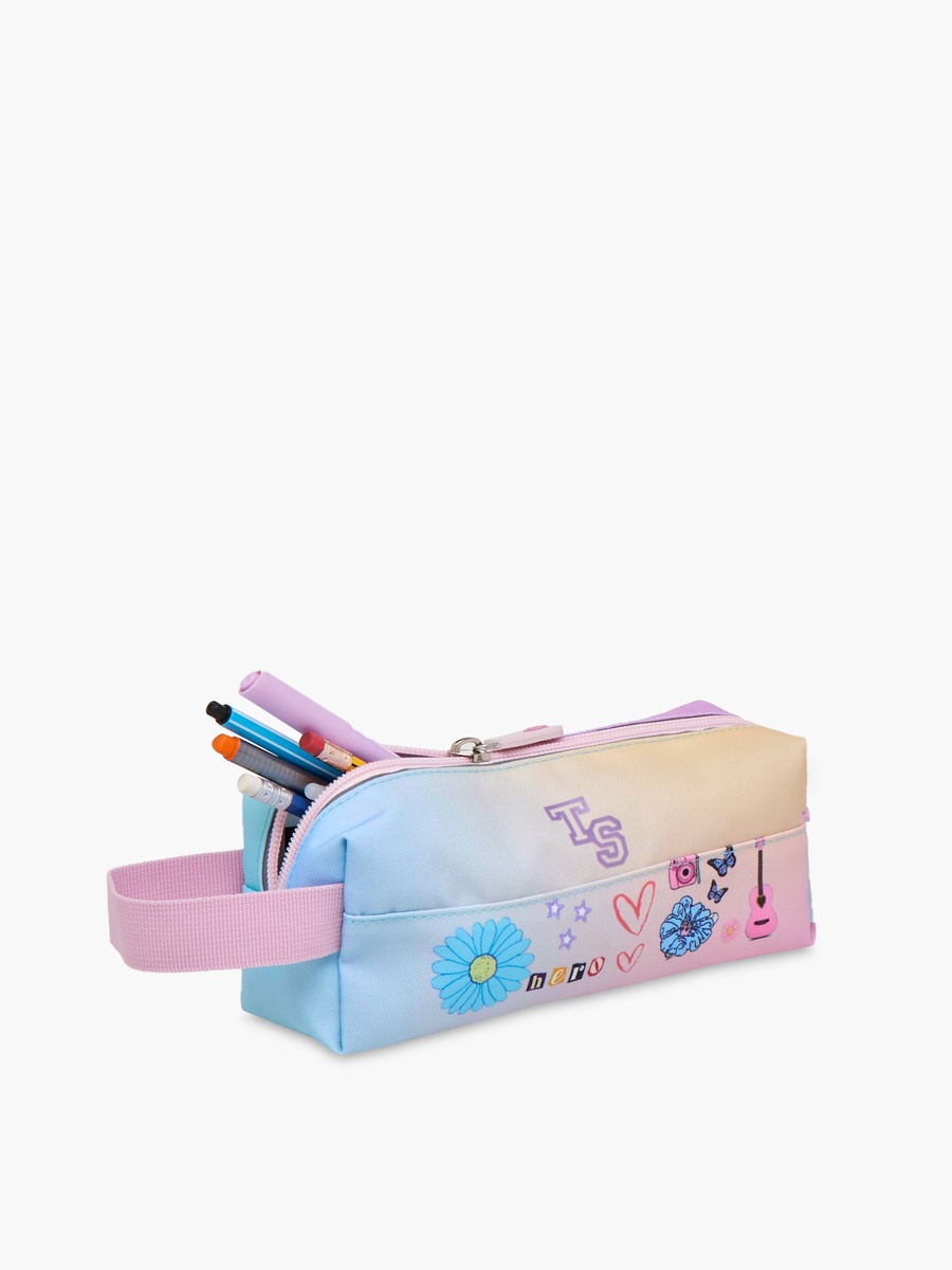 Celebrity Icons Taylor Swift Pencil Pouch with Zip Closure