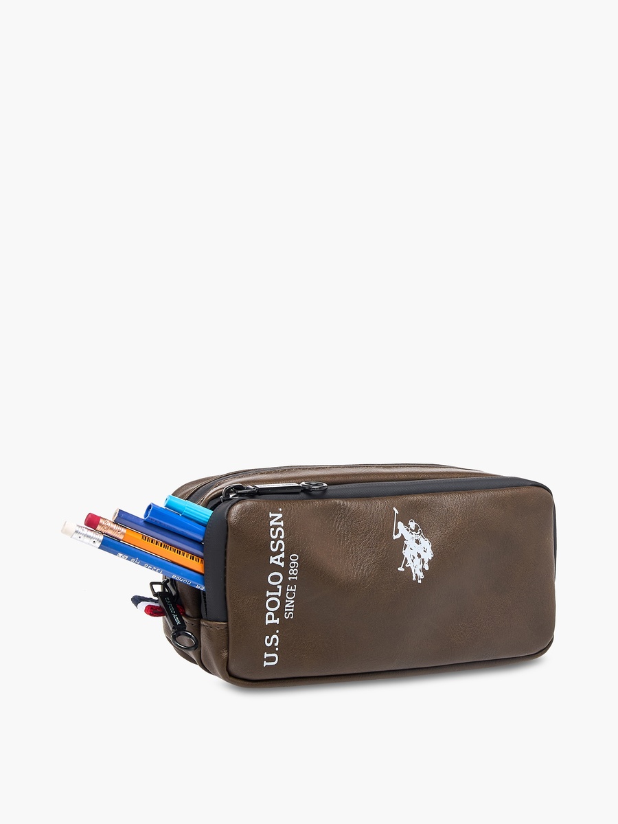Printed Pencil Pouch with Zip Closure