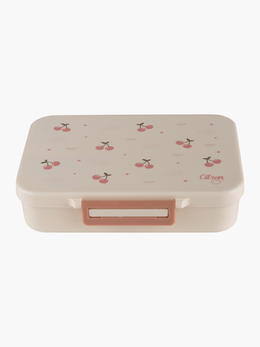 Cherry Print 4-Compartment Bento Lunch Box