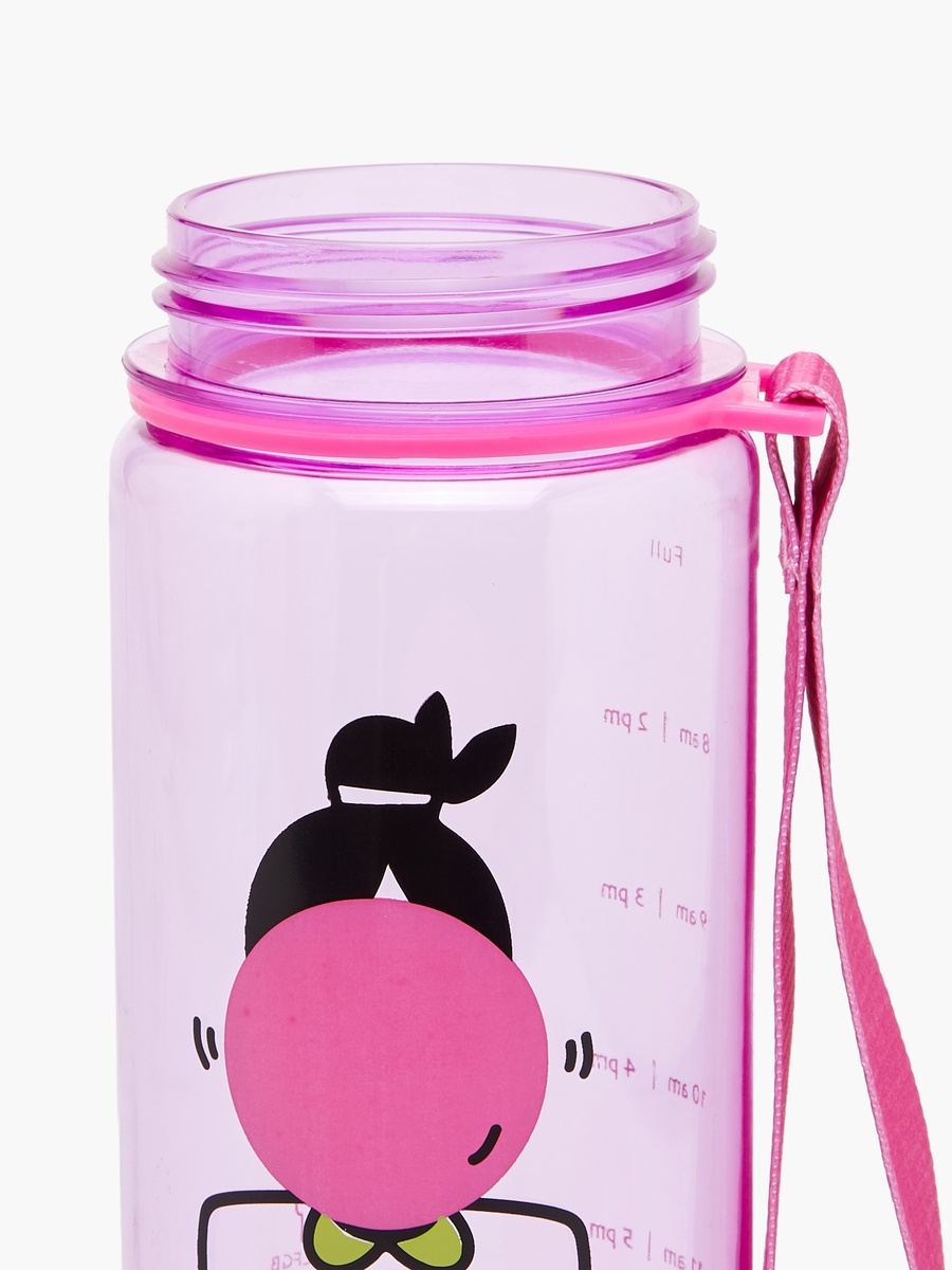 Printed Sipper Water Bottle with Wristlet Strap and Screw Lid - 750 ml