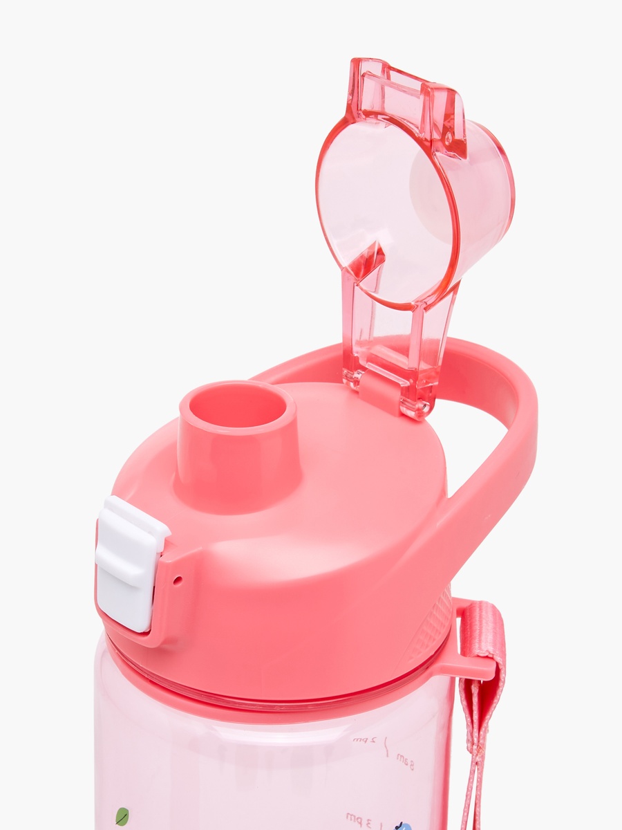 Printed Sipper Water Bottle with Wristlet Strap and Screw Lid - 750 ml