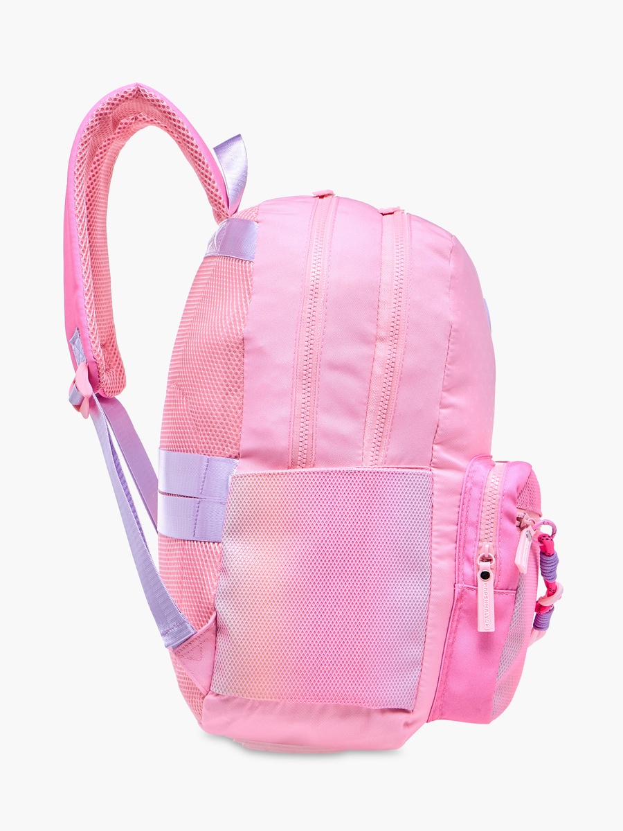 Ombre Backpack with Adjustable Shoulder Straps and Zip Closure - 33x43x16 cm