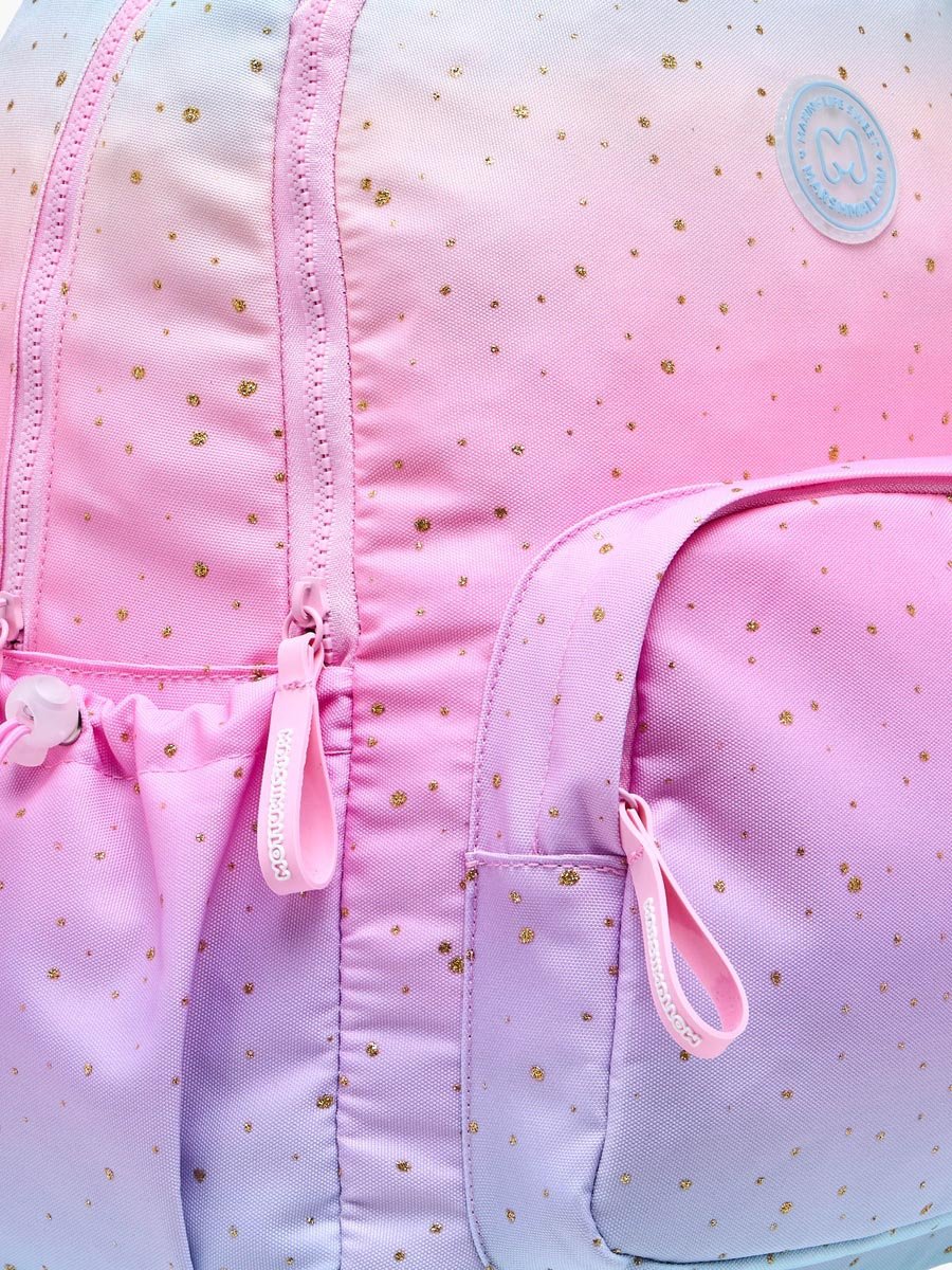 Ombre Backpack with Adjustable Shoulder Straps - 33x43x16 cm