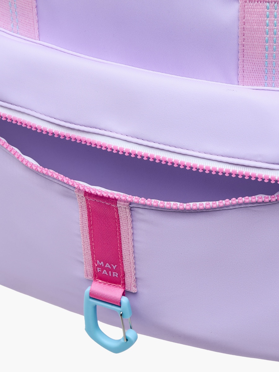 Colourblock Backpack with Adjustable Shoulder Straps - 45x31x17 cm
