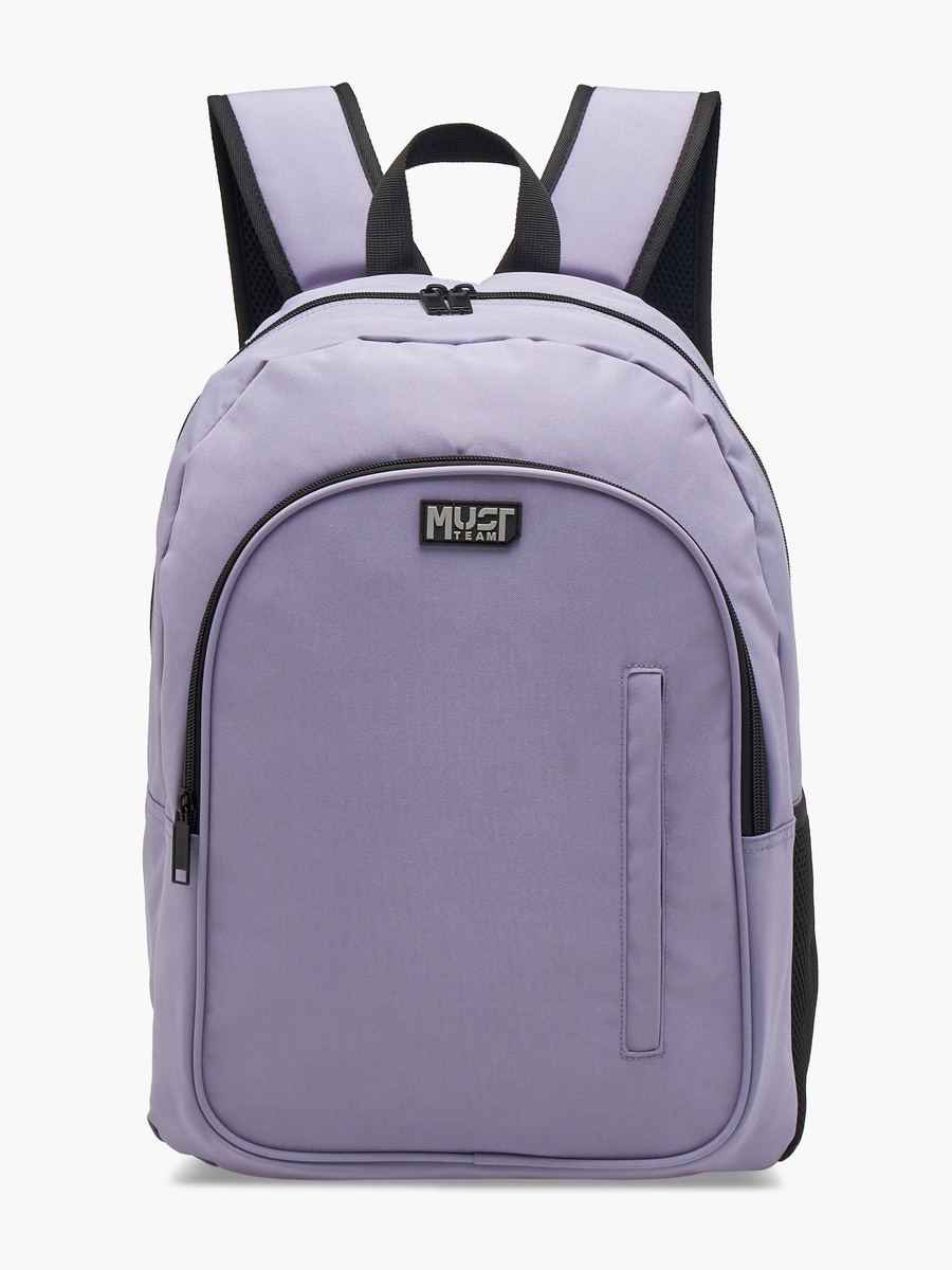 3-Piece Solid Backpack Set - 32x18x43 cm