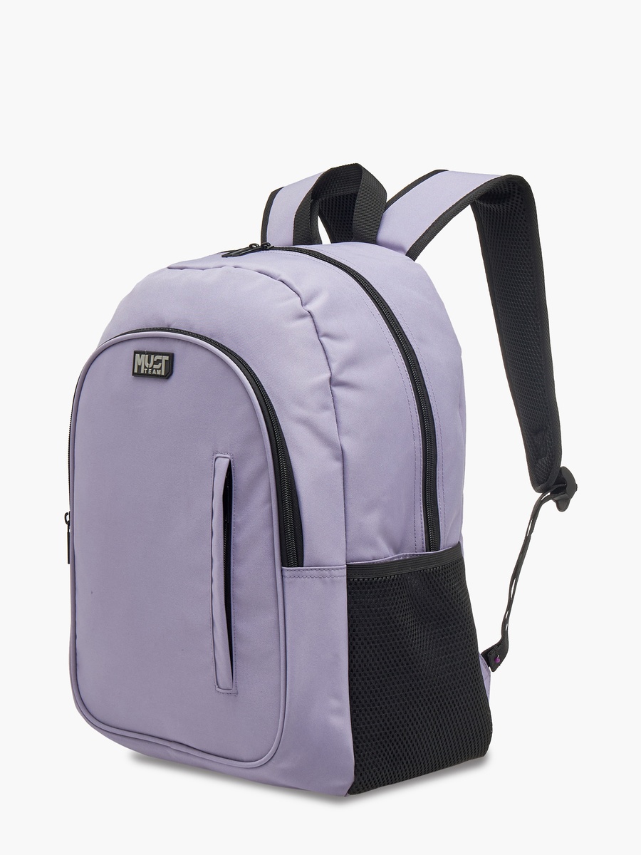 3-Piece Solid Backpack Set - 32x18x43 cm