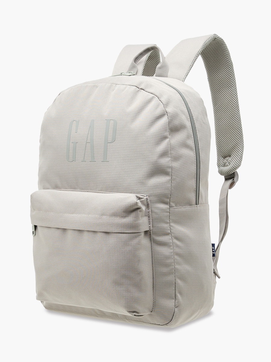 18-inch Solid Backpack with Adjustable Straps and Zip Closure - 44x31x14 cm