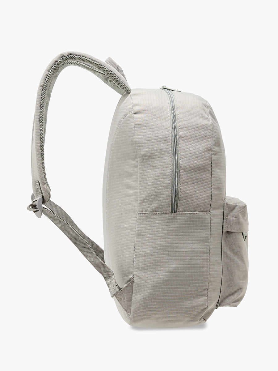 18-inch Solid Backpack with Adjustable Straps and Zip Closure - 44x31x14 cm