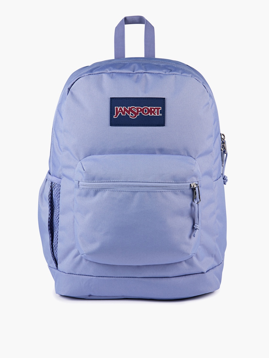 Solid Backpack with Adjustable Straps and Zip Closure - 15x32x42 cm