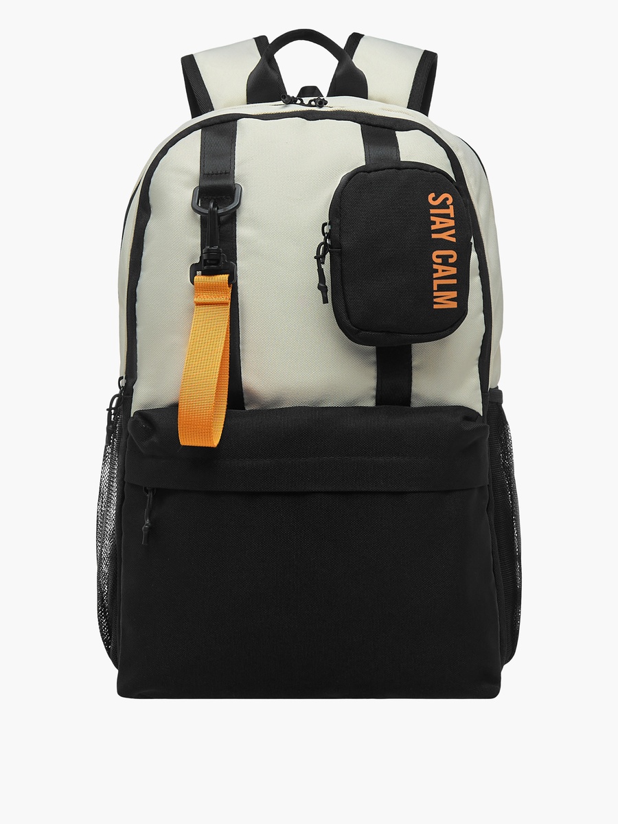 شنطة ظهر بطبعات شعار و حمّالات كتف قابلة للتعديل 18 بوصة من رويال ساك - 45*29*14 سم