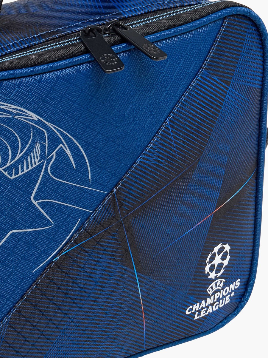 Printed Lunch Bag with Adjustable Strap and Zip Closure
