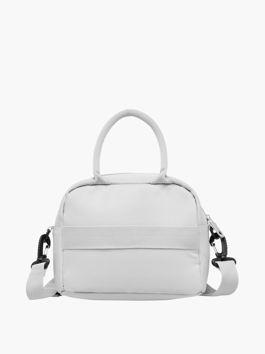 Textured Lunch Bag with Double Handle