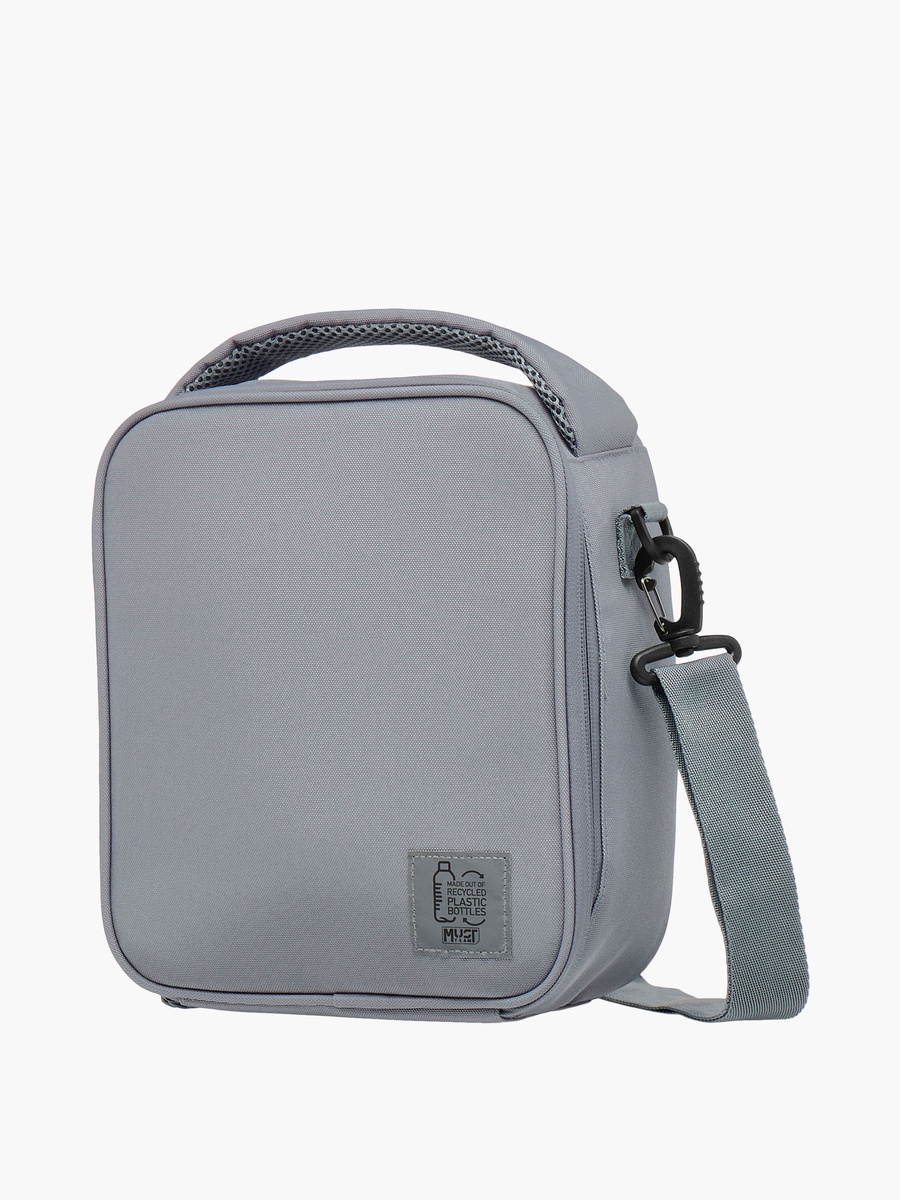 Textured Lunch Bag with Adjustable Strap
