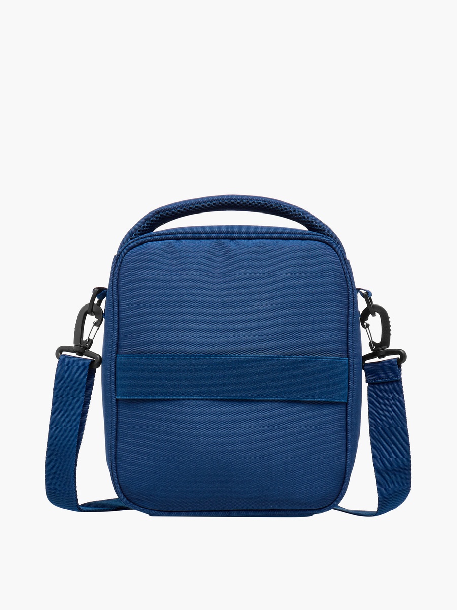 Textured Insulated Lunch Bag with Adjustable Strap
