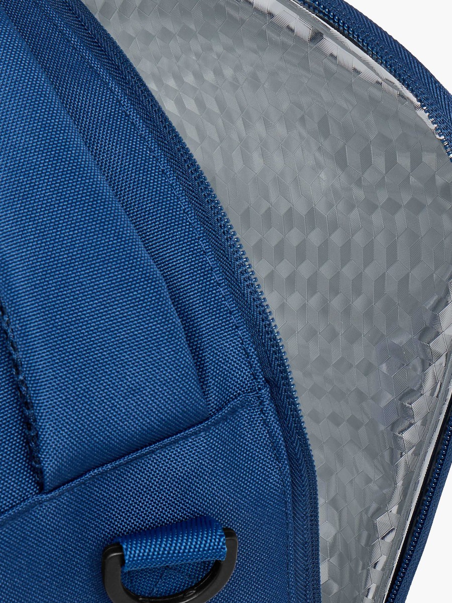 Textured Insulated Lunch Bag with Adjustable Strap