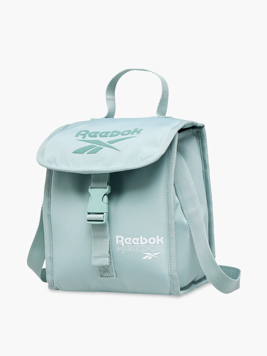 Logo Print Lunch Bag with Zip Closure