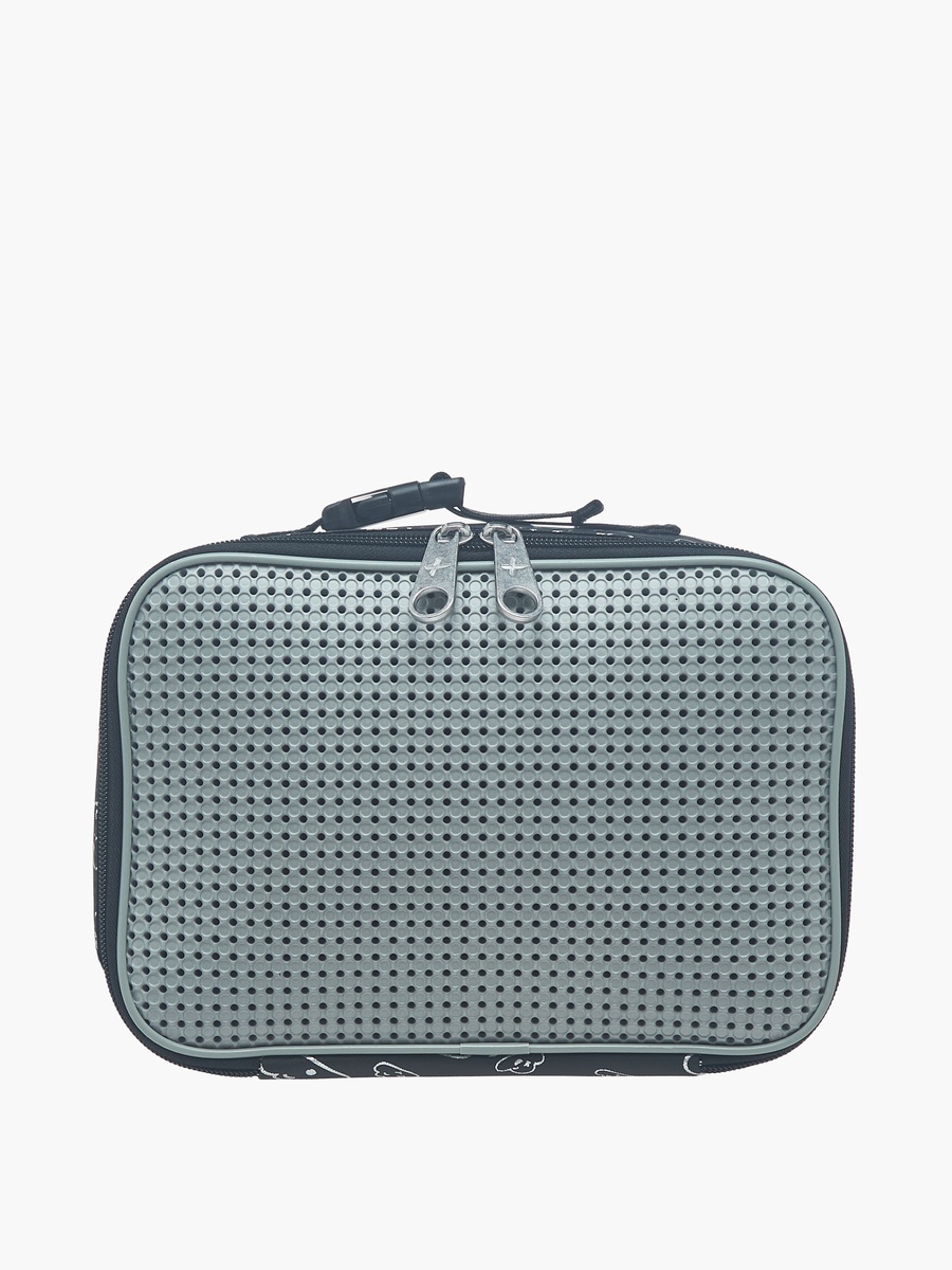 Light and Nine Printed Lunch Bag with Zip Closure