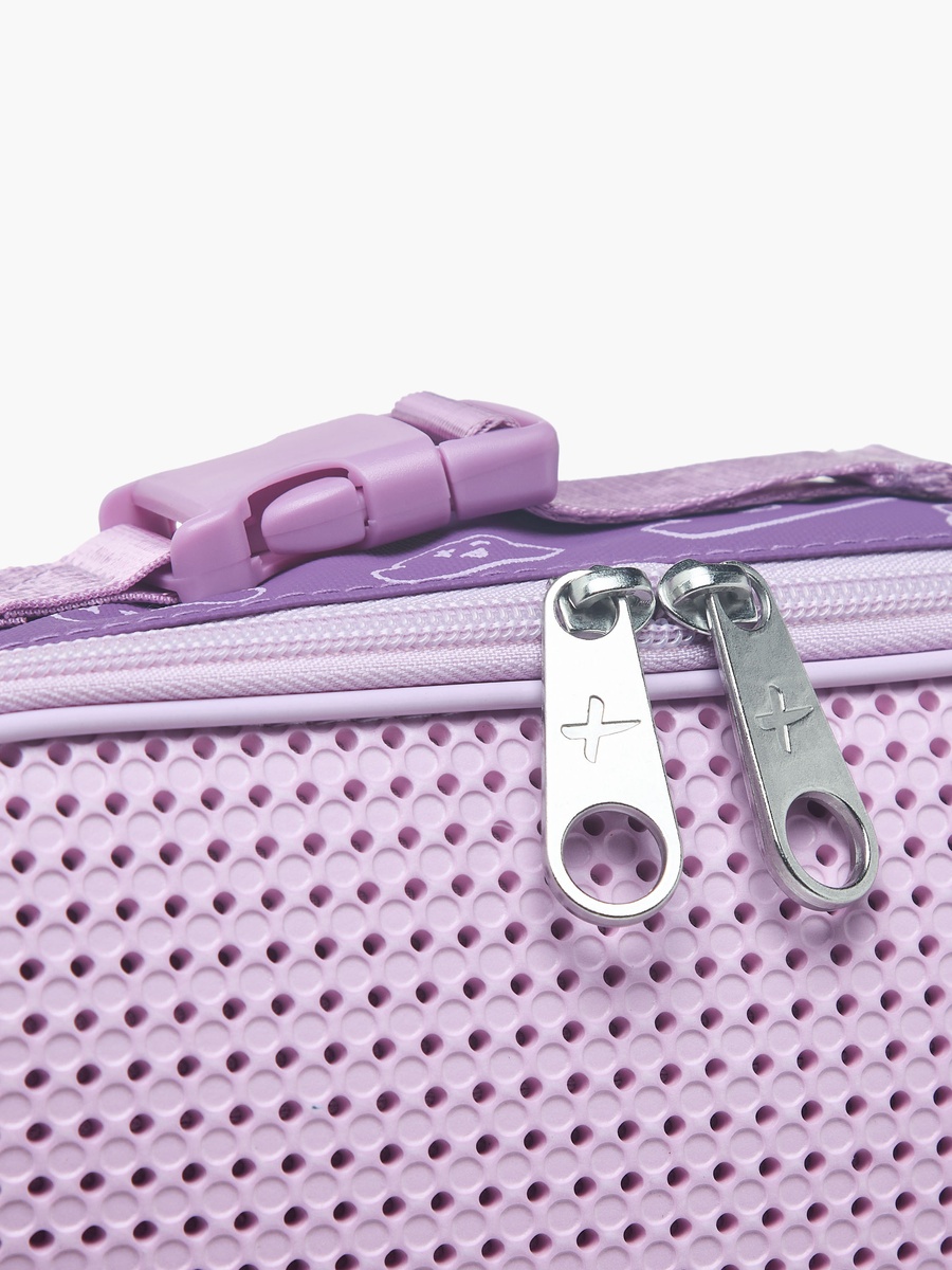 Light and Nine Printed Lunch Bag with Zip Closure