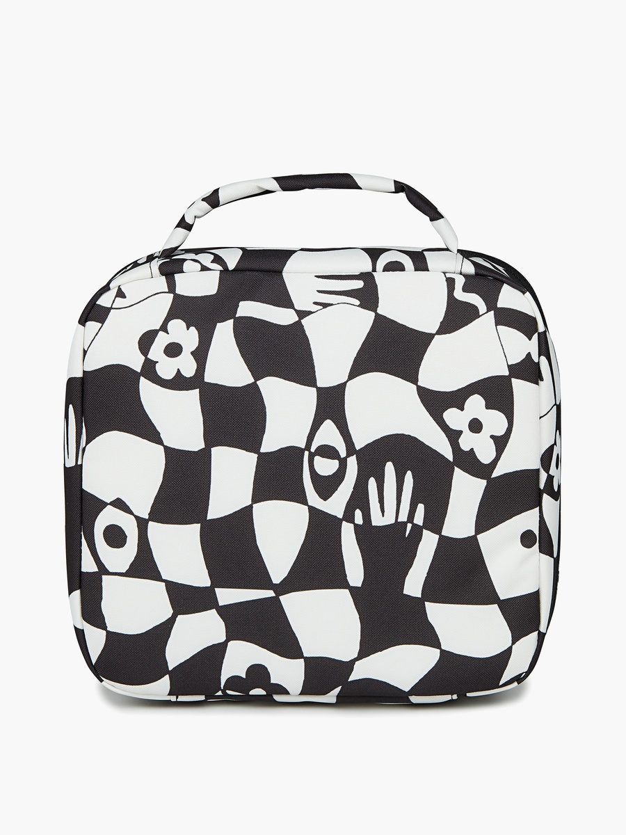 Printed Lunch Bag with Zip Closure