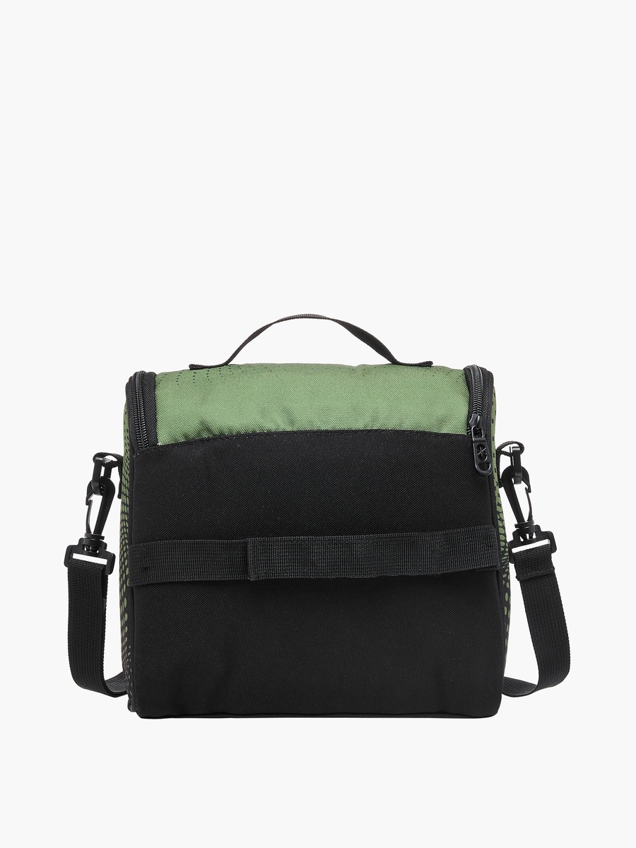 SHOUT Printed Lunch Bag with Zip Closure