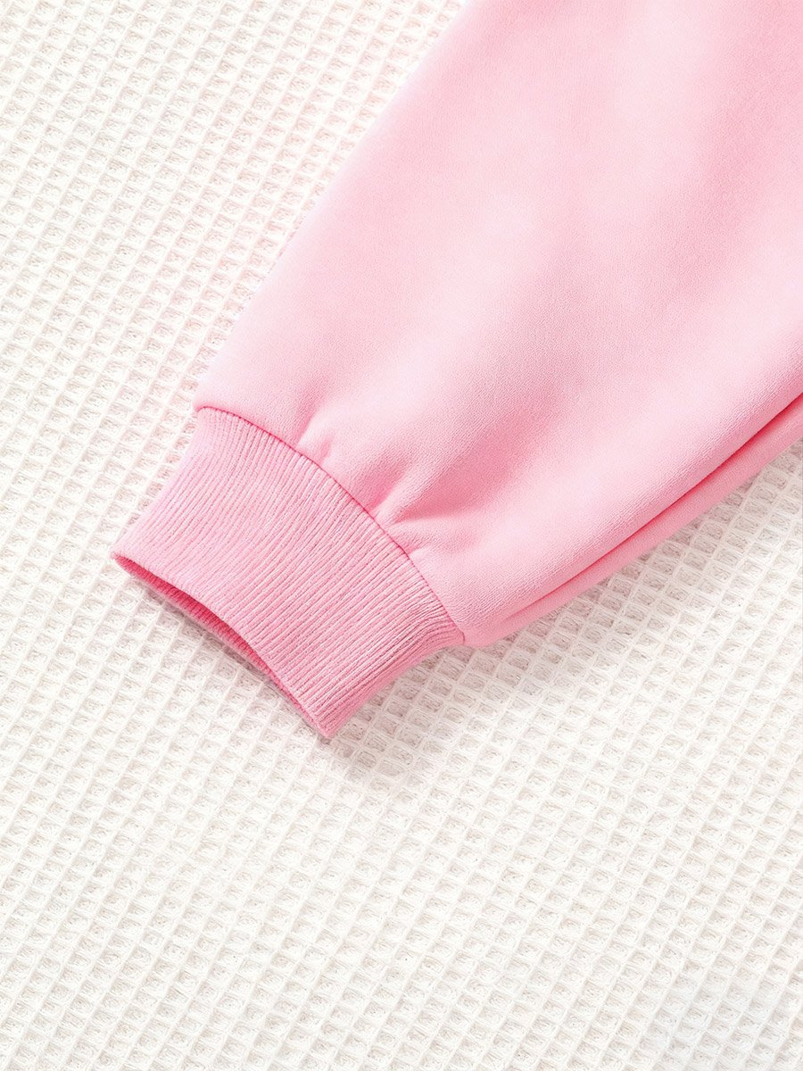 Graphic Printed Pocket Detail Hoodie